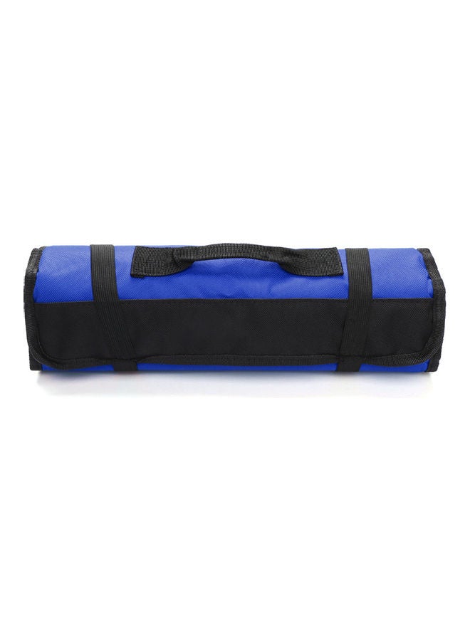 PENGGONG Tool Bag Canvas Chisel Rolling Pouch Blue 36.5 x 4 x 15cm  - Image 3