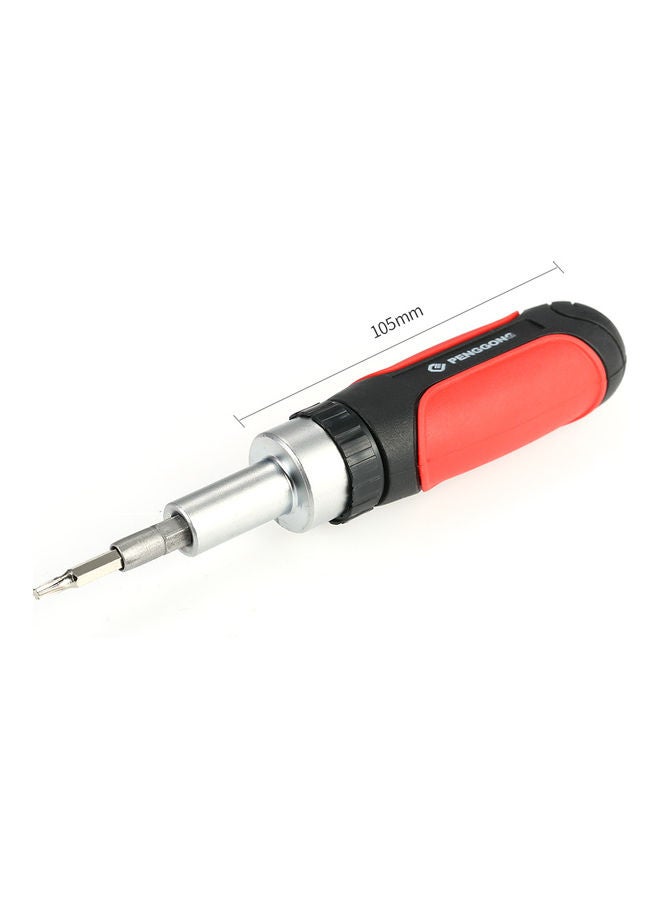 30 Piece Multipurpose Ratchet Screwdriver Set multicolour 19 x 4 x 10cm