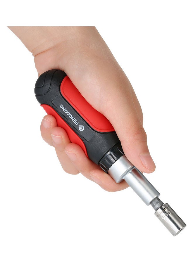 30 Piece Multipurpose Ratchet Screwdriver Set multicolour 19 x 4 x 10cm