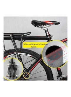 Bike Bicycle Carrier Rack Seat 30cm - v1610487649/N43674239A_5