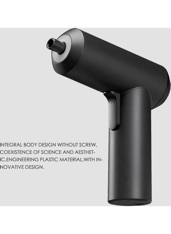 Xiaomi Electric Screwdriver With 12 Piece S-2 Screw Bits for Home DIY Hardness 60HRC Black 16 x 7 x 15cm - Image 3