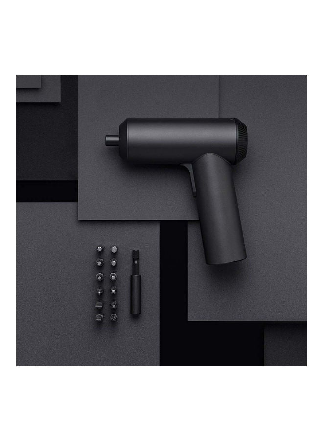 Xiaomi Electric Screwdriver With 12 Piece S-2 Screw Bits for Home DIY Hardness 60HRC Black 16 x 7 x 15cm - Image 4