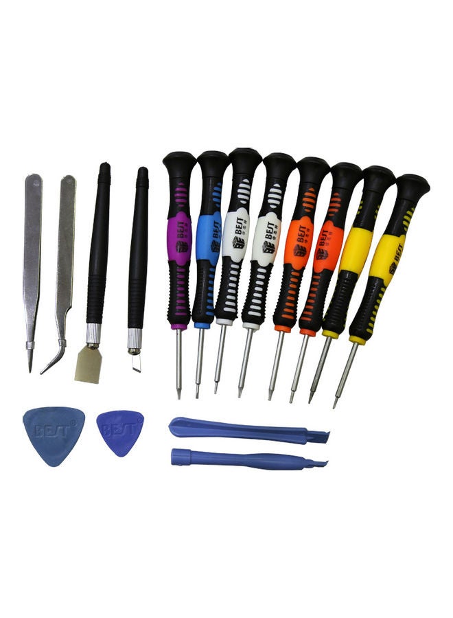 Best - 16 In 1 Precision Screwdriver multicolour 23 x 2.2 x 19.2cm - Image 1