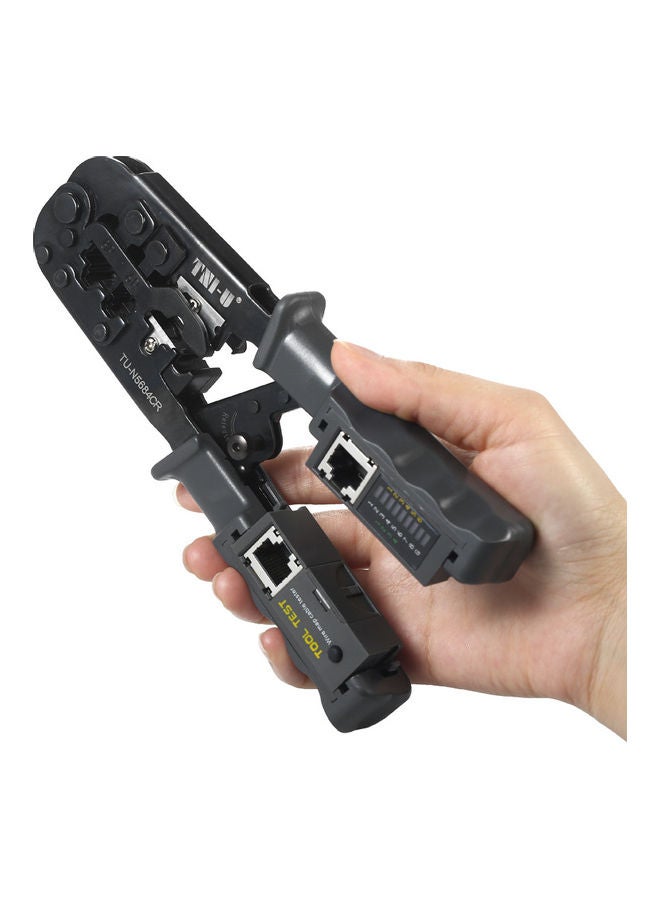 TNI-U TU-N5684CR 2 In 1 Wire Crimping and Testing Plier multicolour 26.5 x 3 x 10.5cm  - Image 2