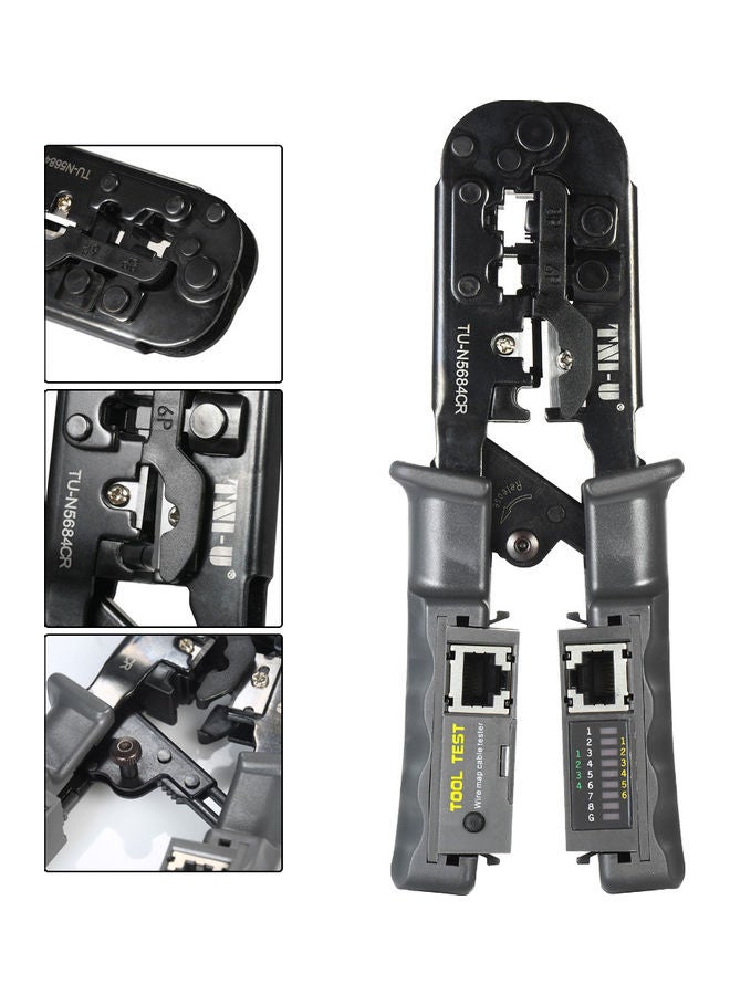TNI-U TU-N5684CR 2 In 1 Wire Crimping and Testing Plier multicolour 26.5 x 3 x 10.5cm  - Image 3