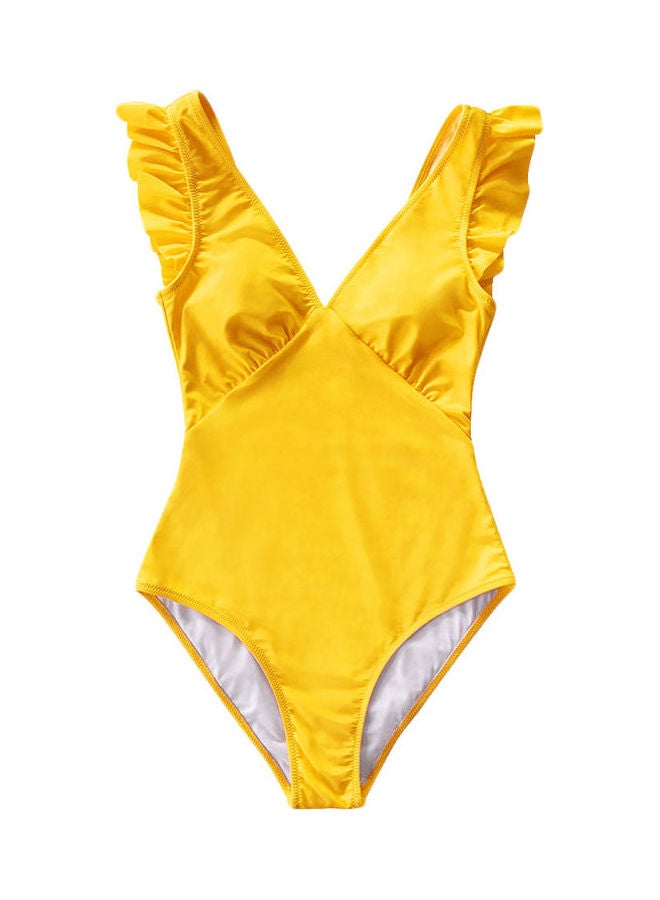 Swimwear Suit Yellow