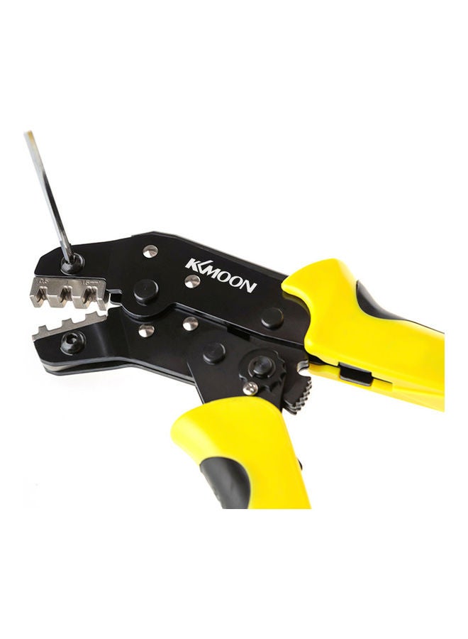 KKmoon - Professional Wire Crimper Engineering Ratchet Terminal Crimping Pliers JX-48B 3.96 to 6.3mm Multicolour 25.5 x 2.5 x 10.5cm - Image 1