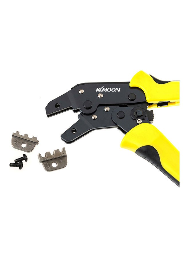 KKmoon - Professional Wire Crimper Engineering Ratchet Terminal Crimping Pliers JX-48B 3.96 to 6.3mm Multicolour 25.5 x 2.5 x 10.5cm - Image 1
