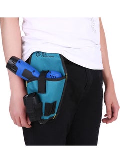 PENGGONG Electronic Drill Bag Waist Tool Pockets Pouch multicolour 26 x 4 x 15.5cm  - Image 5