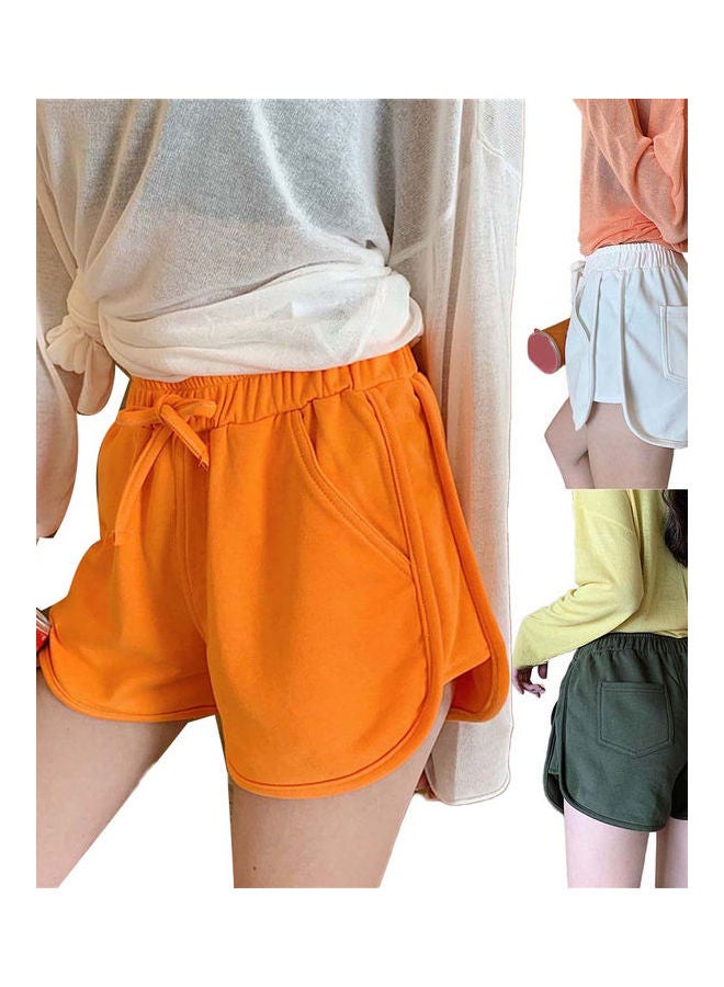 High Waist Loose Running Shorts Black  - Image 2