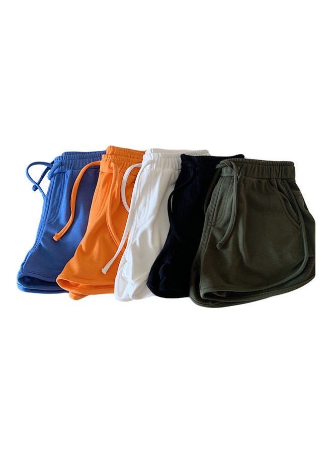 High Waist Loose Running Shorts Black  - Image 3