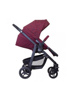 Evo Stroller Red Leopard