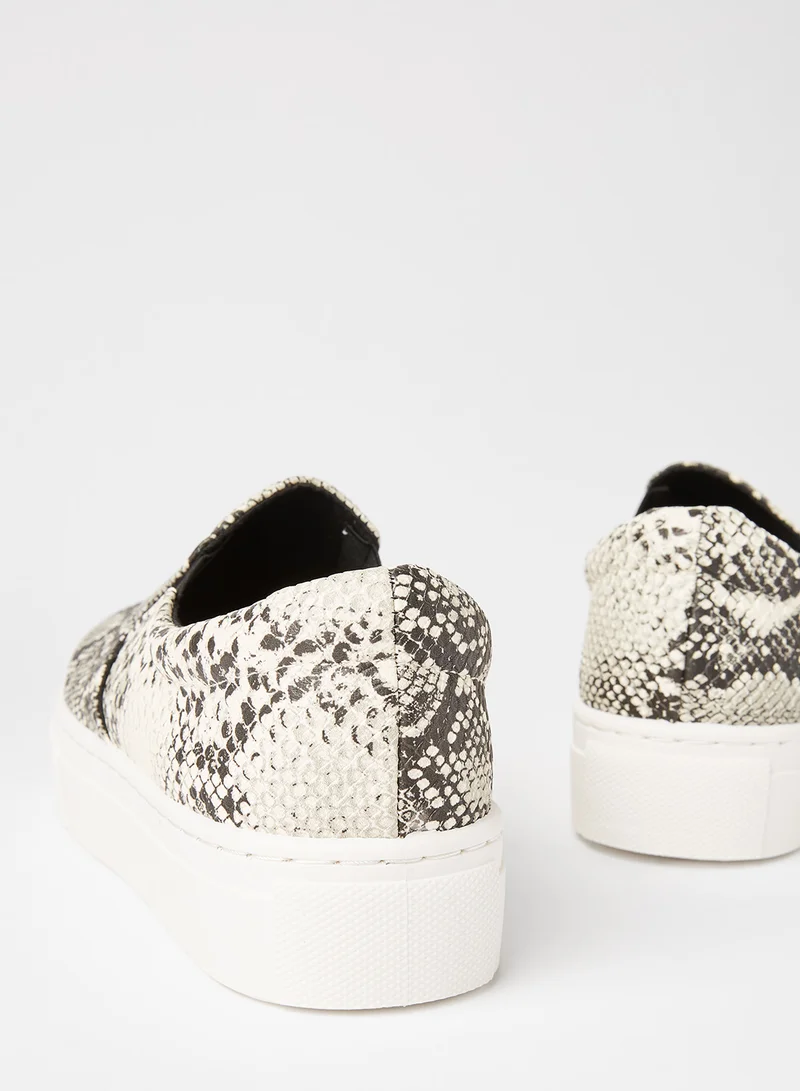 Qupid ROYAL SNEAKERS STONE/BLACK