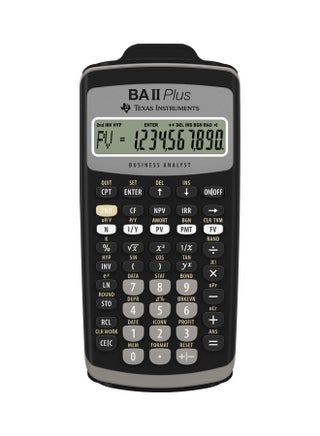 BA II Plus Calculator Black/Grey - v1610521211/N43681326A_1