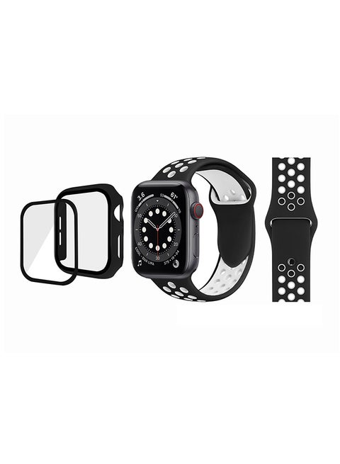 Bumper Replacement Band For Apple Watch Series 6/SE/5/4 Black