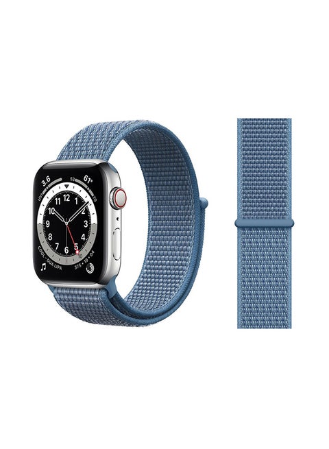 Replacement Band For Apple Watch Series 6/SE/5/4/3/2/1 Cape Blue
