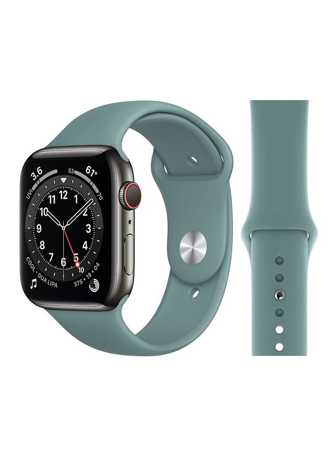 Perfii - Replacement Band For Apple Watch Series 6/SE/5/4/3/2/1 Cactus - Image 1