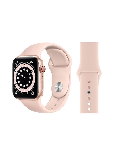 Replacement Band For Apple Watch Series 6/SE/5/4/3/2/1 Pink Sand