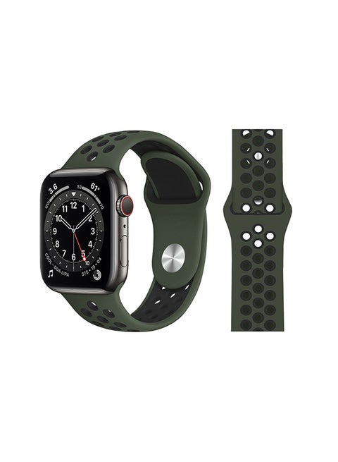 Replacement Band For Apple Watch Series 6/SE/5/4/3/2/1 Army Green