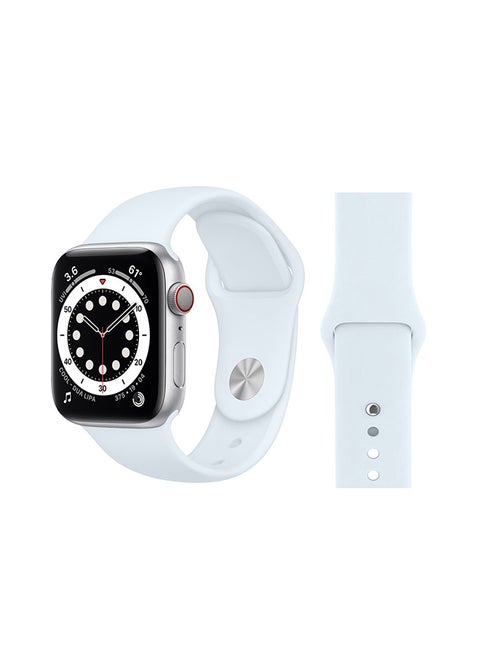 Replacement Band For Apple Watch Series 6/SE/5/4/3/2/1 White