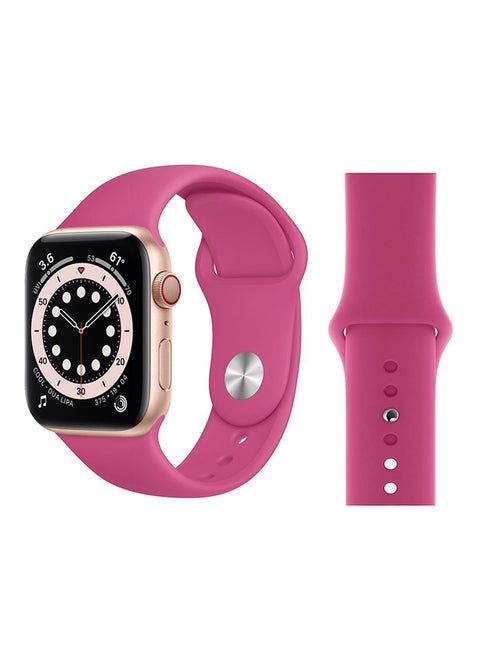 Replacement Band For Apple Watch Series 6/SE/5/4/3/2/1 Dragonfruit