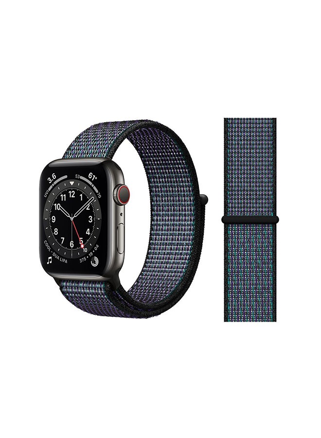 Perfii - Replacement Band For Apple Watch Series 6/SE/5/4/3/2/1 Hyper Grape - Image 1
