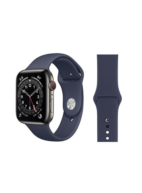 Replacement Band For Apple Watch Series 6/SE/5/4/3/2/1 Midnight Blue