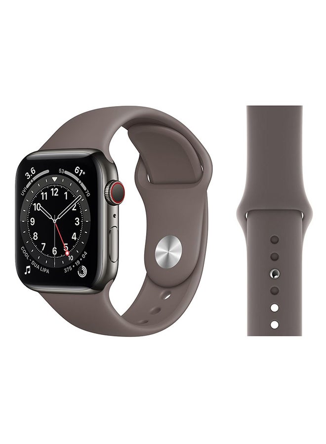 Perfii Replacement Band For Apple Watch Series 6/SE/5/4/3/2/1 Coastal Grey 