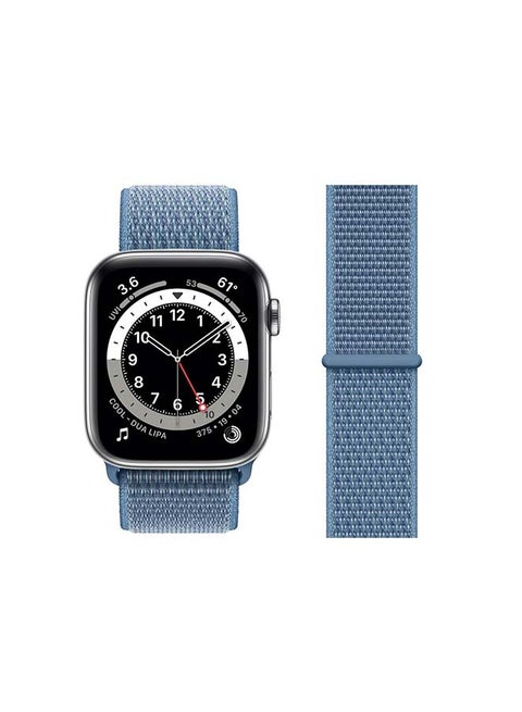 Replacement Band For Apple Watch Series 6/SE/5/4/3/2/1 Cape Blue