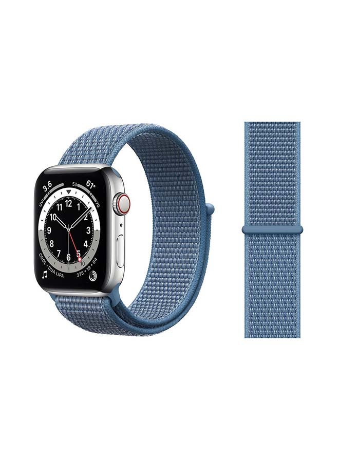 Replacement Band For Apple Watch Series 6/SE/5/4/3/2/1 Cape Blue - v1610521252/N43430048A_2