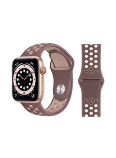 Replacement Band For Apple Watch Series 6/SE/5/4/3/2/1 Smokey Mauve