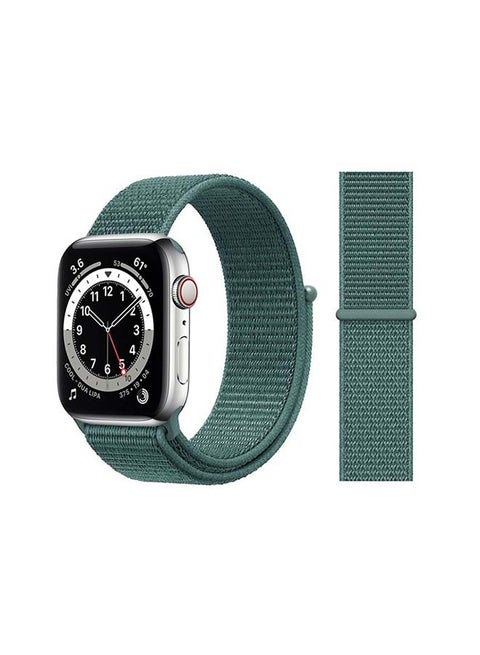Replacement Band For Apple Watch Series 6/SE/5/4/3/2/1 Pine Green