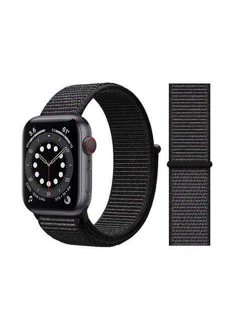 Replacement Band For Apple Watch Series 6/SE/5/4/3/2/1 Starry Black