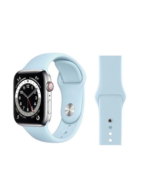 Replacement Band For Apple Watch Series 6/SE/5/4/3/2/1 Sky Blue