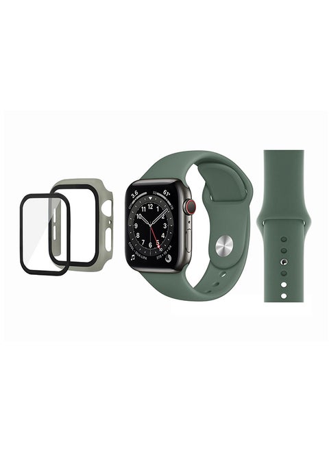 Bumper Replacement Band For Apple Watch Series 6/SE/5/4 Pine Green
