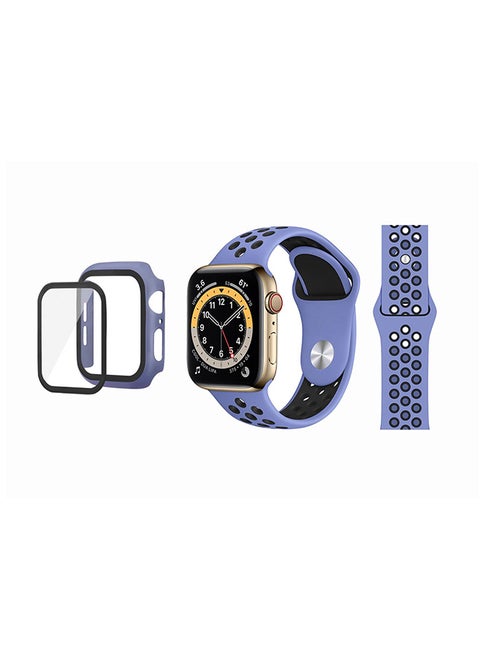 Bumper Replacement Band For Apple Watch Series 6/SE/5/4 Purple