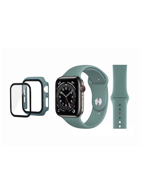 Bumper Replacement Band For Apple Watch Series 6/SE/5/4 Cactus Green