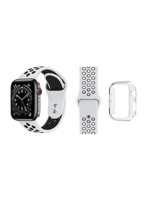 Bumper Replacement Band For Apple Watch Series 6/SE/5/4 Clear