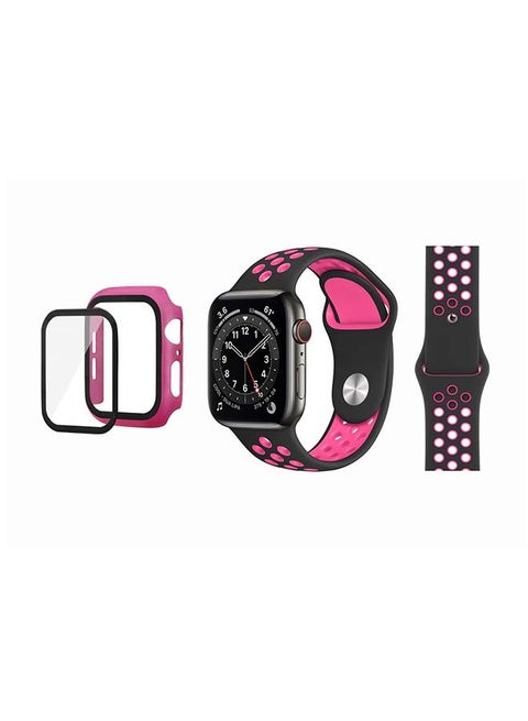 Bumper Replacement Band For Apple Watch Series 6/SE/5/4 Dark Pink
