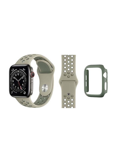 Bumper Replacement Band For Apple Watch Series 6/SE/5/4 Green