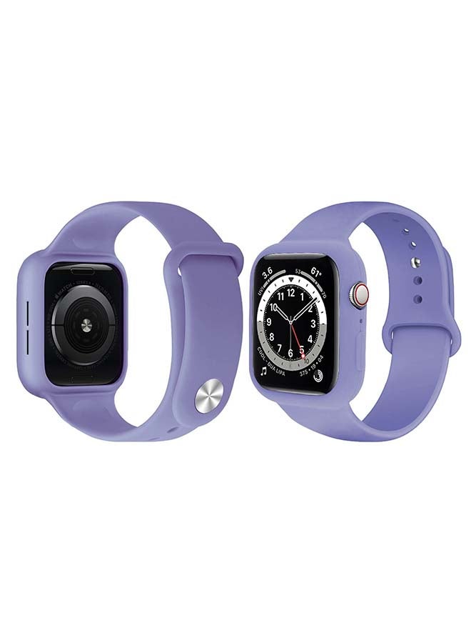 Perfii Replacement Band For Apple Watch Series 6/SE/5/4 Purple