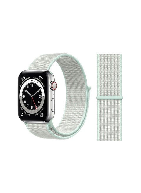 Replacement Band For Apple Watch Series 6/SE/5/4/3/2/1 Teal Tint