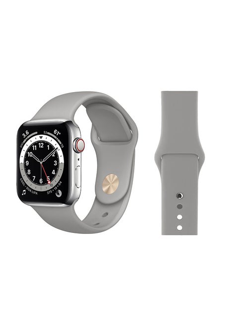 Replacement Band For Apple Watch Series 6/SE/5/4/3/2/1 Concrete