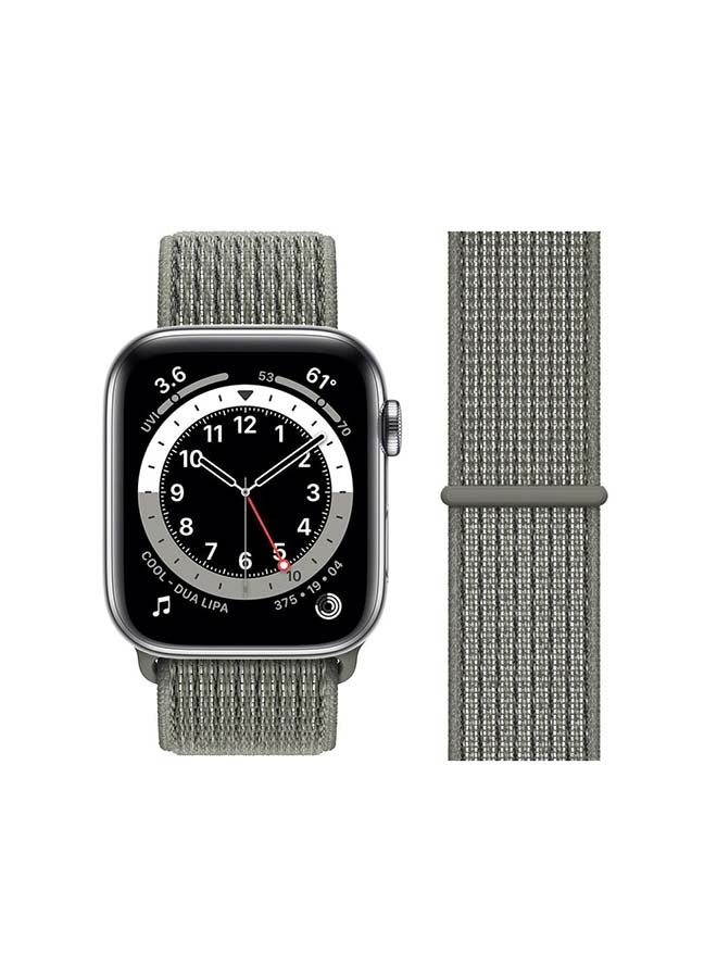 Perfii - Replacement Band For Apple Watch Series 6/SE/5/4/3/2/1 Spruce Fog - Image 1