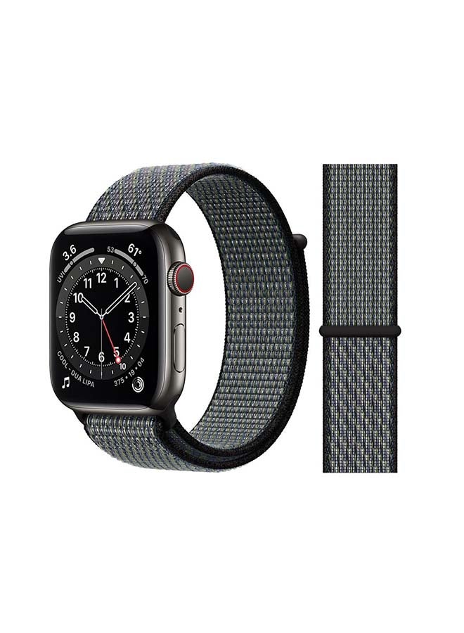 Perfii - Replacement Band For Apple Watch Series 6/SE/5/4/3/2/1 Lime Blast - Image 1