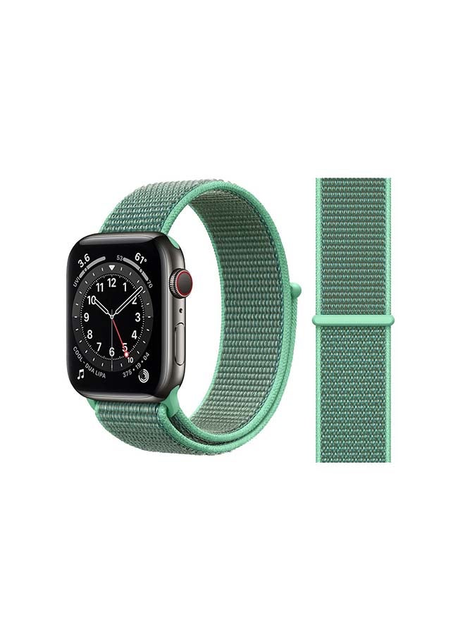 Perfii - Replacement Band For Apple Watch Series 6/SE/5/4/3/2/1 Spearmint - Image 1