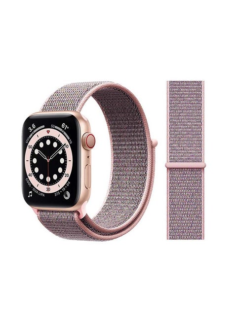 Replacement Band For Apple Watch Series 6/SE/5/4/3/2/1 Pink Sand
