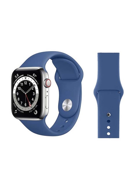 Replacement Band For Apple Watch Series 6/SE/5/4/3/2/1 Sorcelain Blue