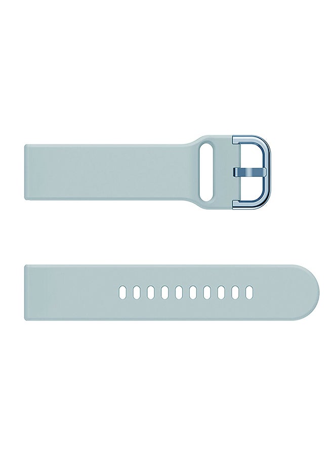 O Ozone Adjustable Soft Replacement Band For Men And Women Baby Blue - Image 2