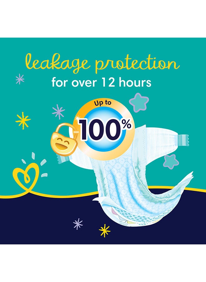 بامبرز حفاضات أطفال بيبي دراي ليلية، مقاس 5، لوزن من 12 إلى 17 كجم، 88 حفاضاً - حماية أكثر طول الليل - Image 5